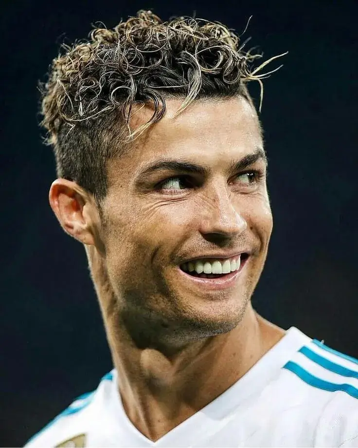 Curly Taper Ronaldo Hairstyle