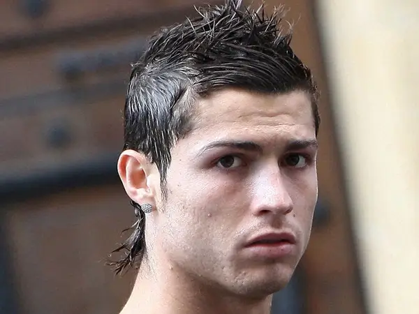 Gelled Spikes Ronaldo Hairstyle