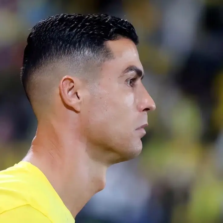 Ronaldo hairstyle Al Nassr