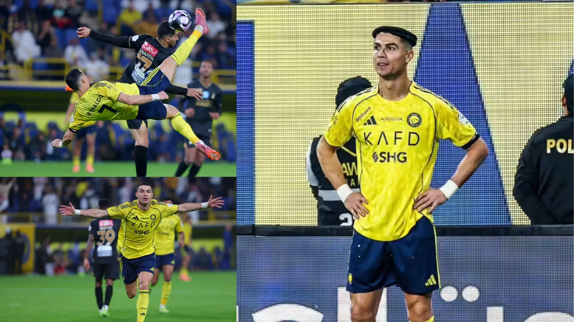 40 Year-Old Cristiano Ronaldo Scores Jaw-Dropping Bicycle Kick Goal