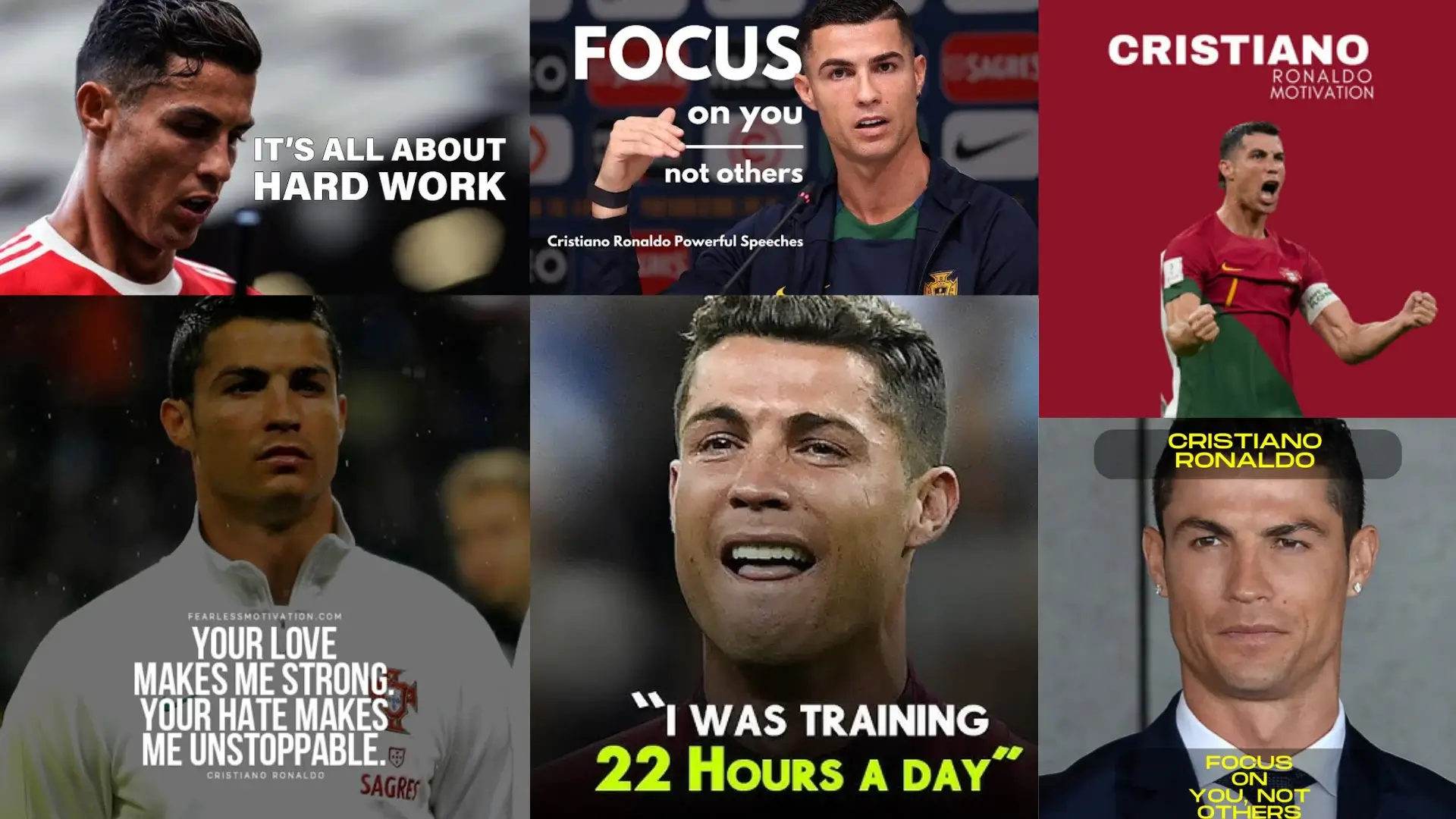 Cristiano Ronaldo’s Most Inspiring Speeches of All Time