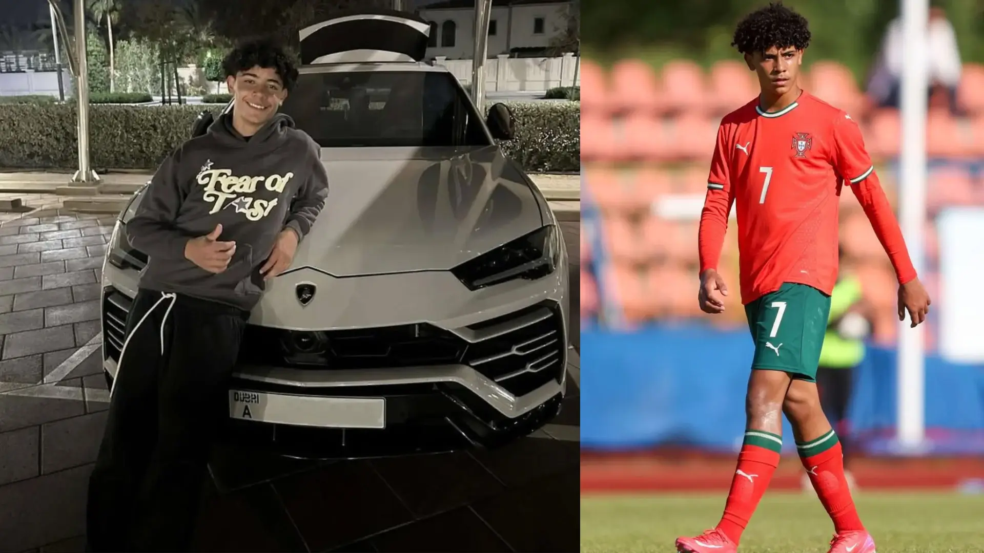 Cristiano Ronaldo’s Son Gets His First Car: A Lamborghini Urus
