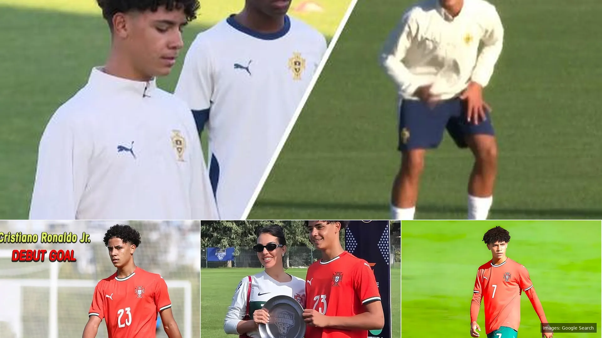 Cristiano Ronaldo Jr: Following CR7's Footsteps with Portugal U16 Glory