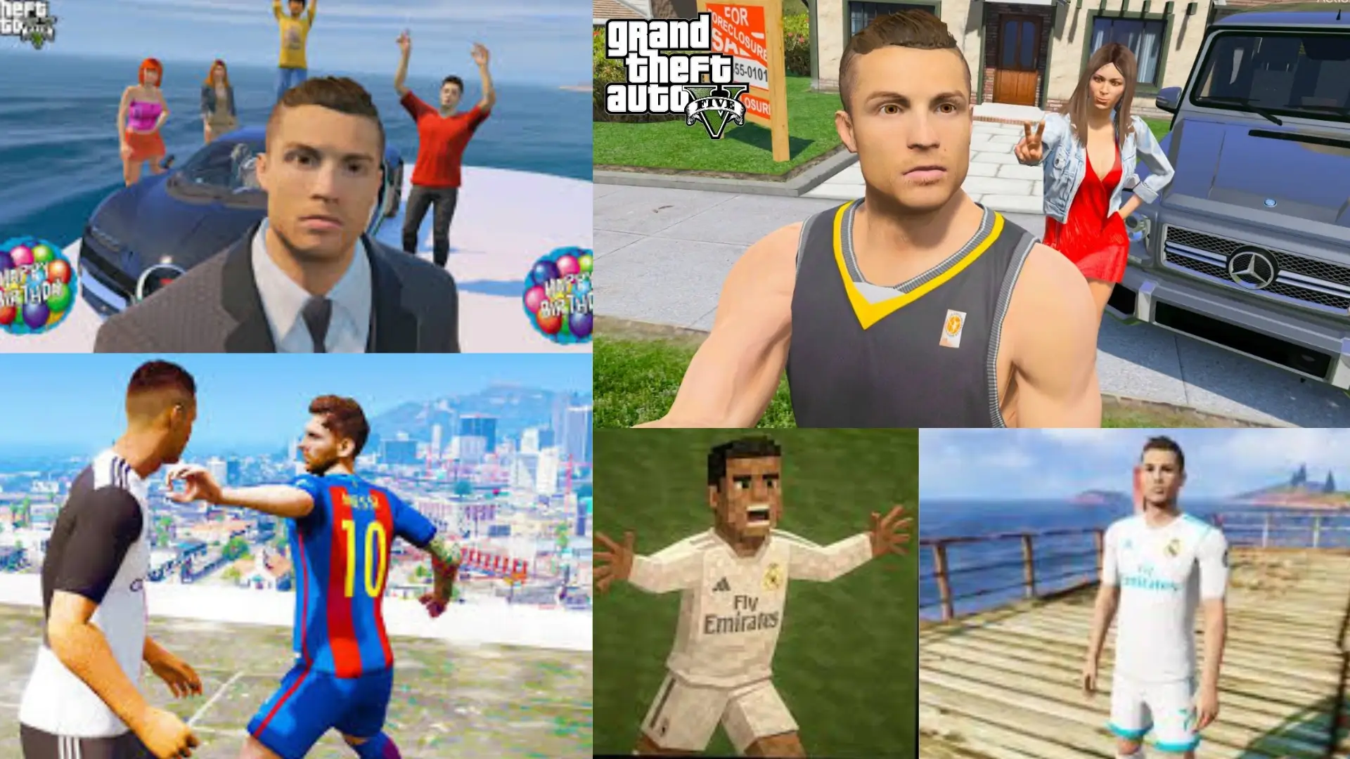 Best Cristiano Ronaldo Mods for GTA, Minecraft & FIFA