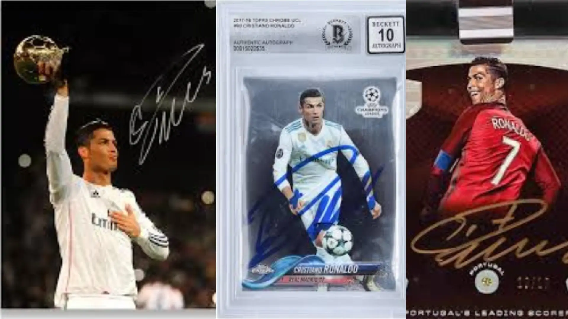 Best Cristiano Ronaldo Signed Memorabilia to Collect