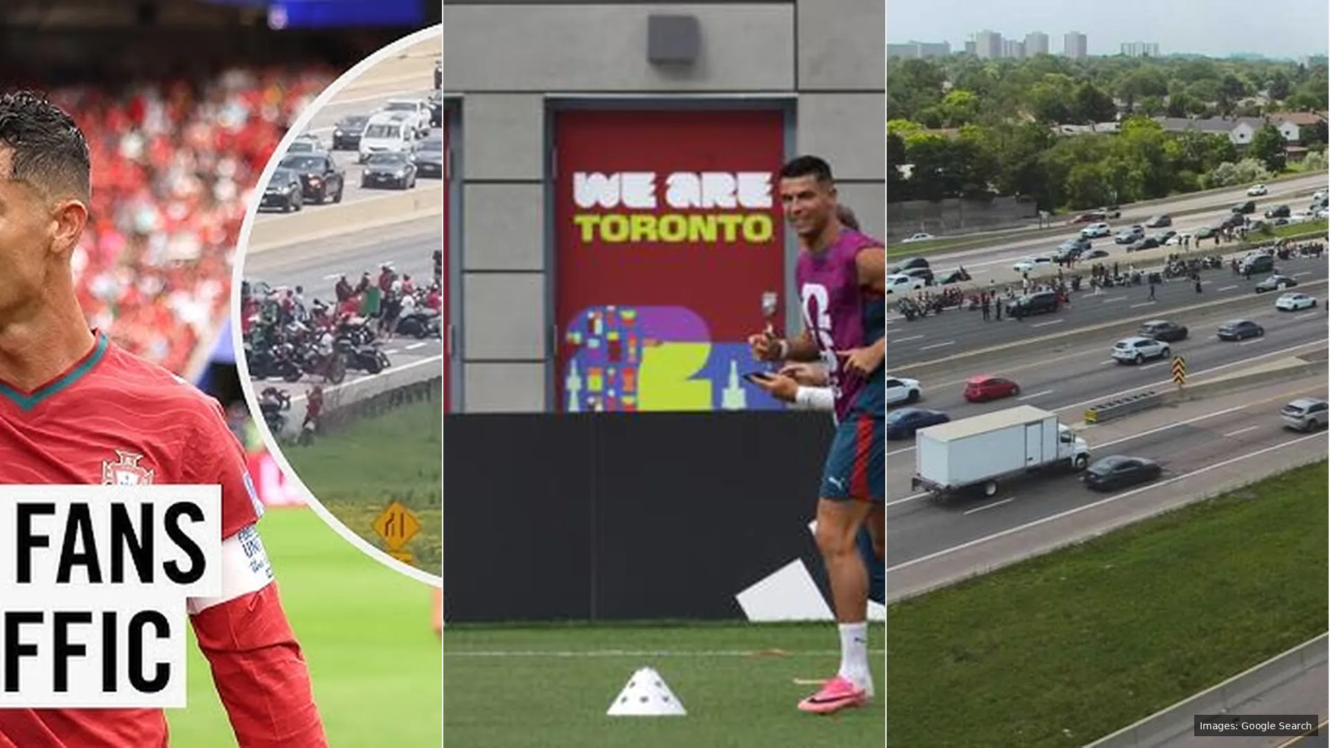 Cristiano Ronaldo Mania: Toronto Fans Block Highway for CR7 Glimpse