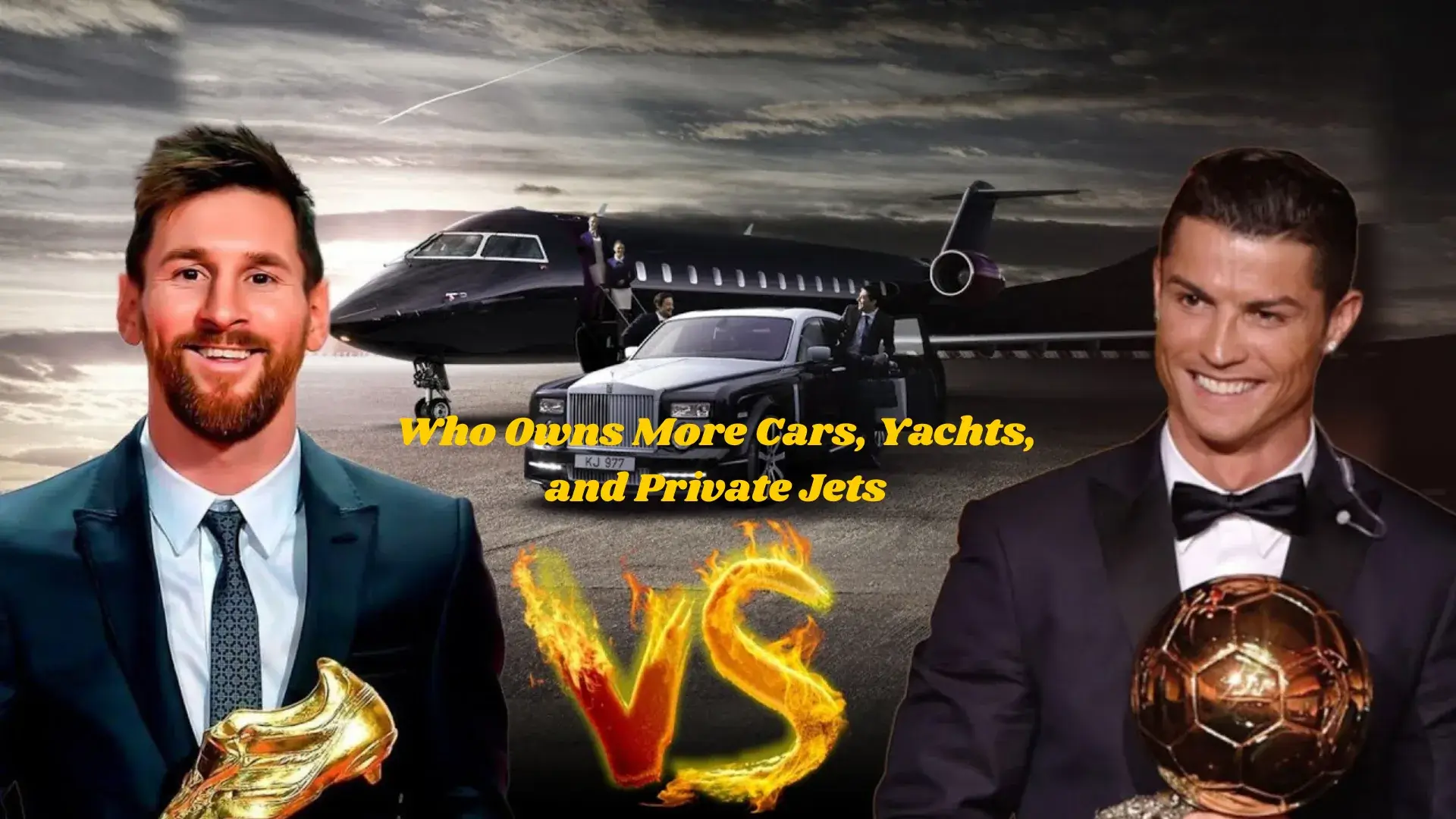 Cristiano vs Messi: Who Owns More Cars, Yachts, and Private Jets?