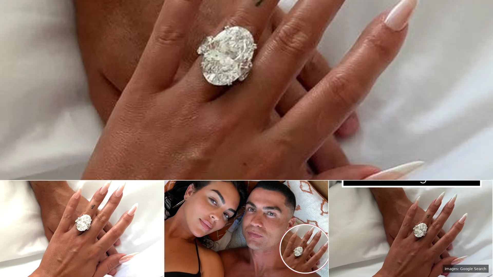 Inside Georgina's Ring: Cristiano Ronaldo's Stunning Diamond Revealed