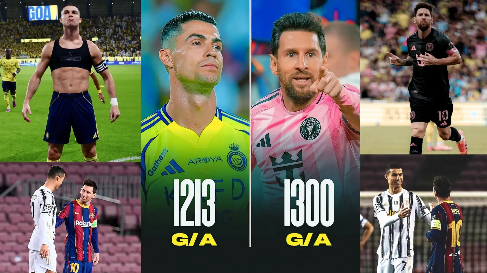 Who Will Reach 1400 Goals First: Ronaldo or Messi? Full Breakdown and Predictions